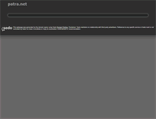 Tablet Screenshot of mail.patra.net